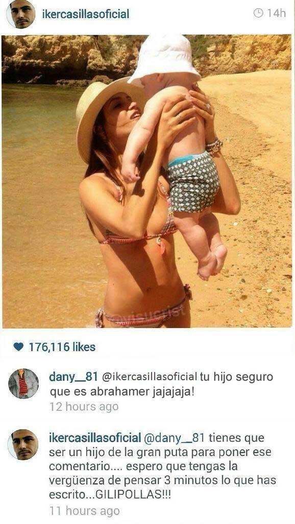 yisucrist's tweet photo. a Casillas se le ha ido d las manos http://t.co/NKB37QyyEF