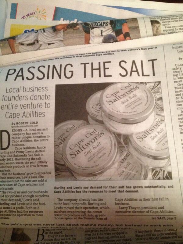 CapeCodSaltwork's tweet image. Thanks to @capecodtimes  &amp;amp; @rgold@capecodonline for the nice article in CCT this am