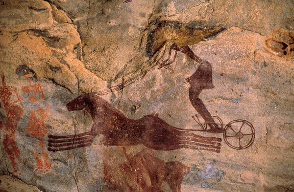 ALGERIA hosts the richest #rockart concentrations of any African country africanrockart.org/tara-african-r… #Sahara #Tassili