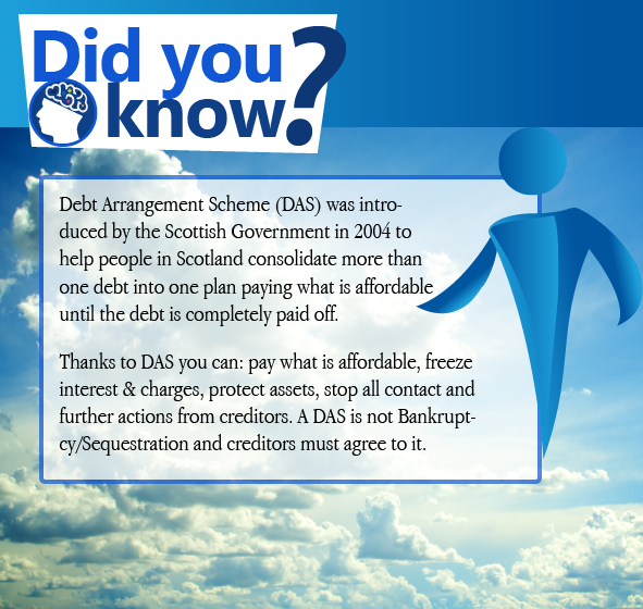 Did you know it about Debt Arrangement Scheme? #das #dasscotland #debt #debtline