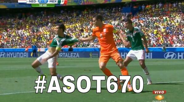 xavierpaniagua's tweet image. #ASOT670 had me like... 
#trancefamily