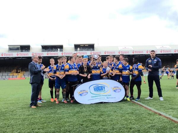 RugbyLeeds's tweet photo. Congratulations to the North U13s who defeated the South 22-10 #northvsouth http://t.co/A018zYyhfX