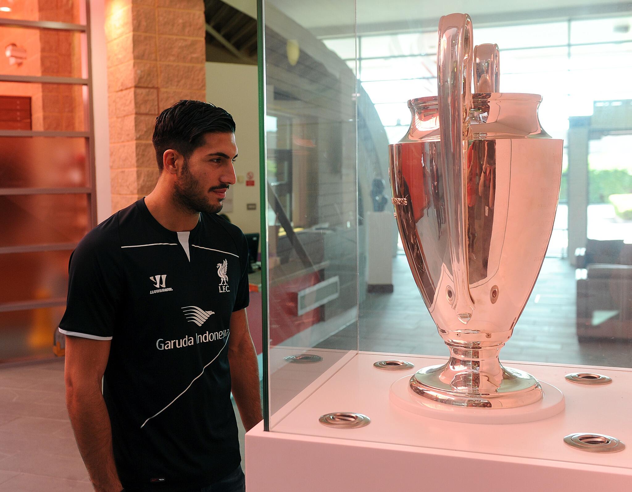  DONE DEAL: Emre Can arrives at Liverpool after moving from Bayer Leverkusen [Pictures]