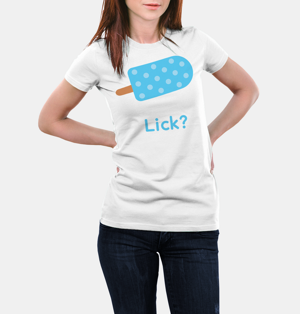 PiimmClothes's tweet image. Hey do you want a lick? #graphicdesign #design #lickingout #tshirts