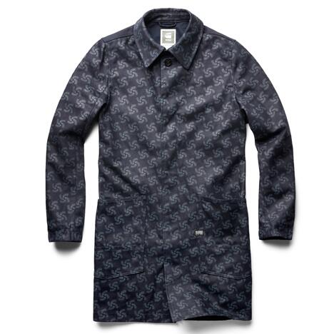 dezeen's tweet image. Pharrell Williams and G-Star RAW transform ocean plastic into denim collection: dezeen.com/2014/07/03/pha… #design