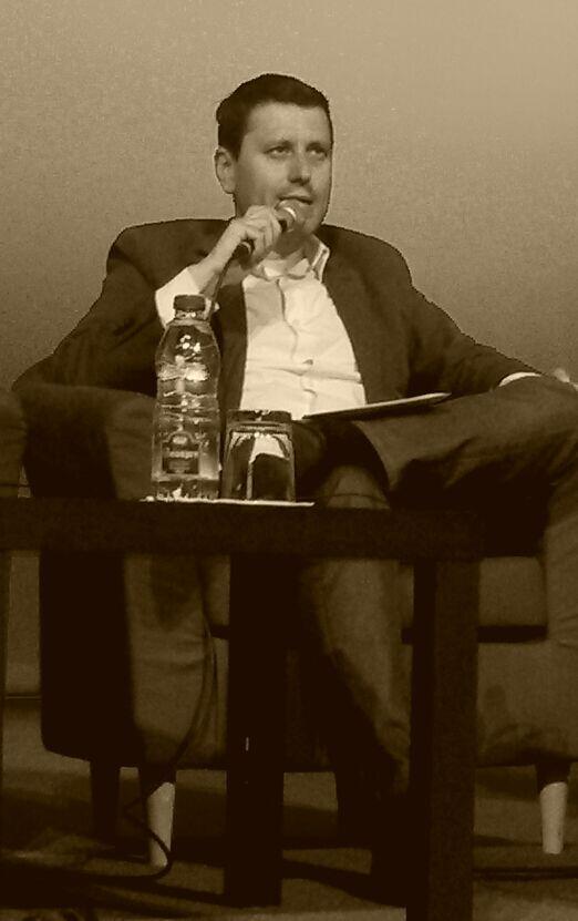 AlexZapolsky's tweet photo. Remarquable intervention de @martelf lors de @CultureNumAix organisé par @festival_aix et @linagora http://t.co/9yG5VLp6Tm