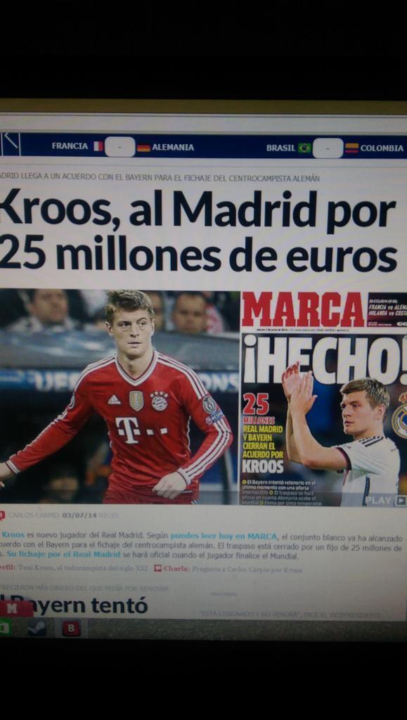 tyrant3767's tweet photo. That's a great purchase and only for 25 millions euros 👍 http://t.co/zgWVj2cny8