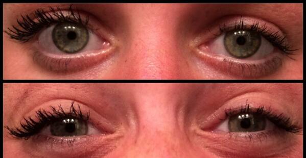 deLASHious3d's tweet image. Check out the left one (3D) and how much better it pops!!! And to think I thought my lashes were great already