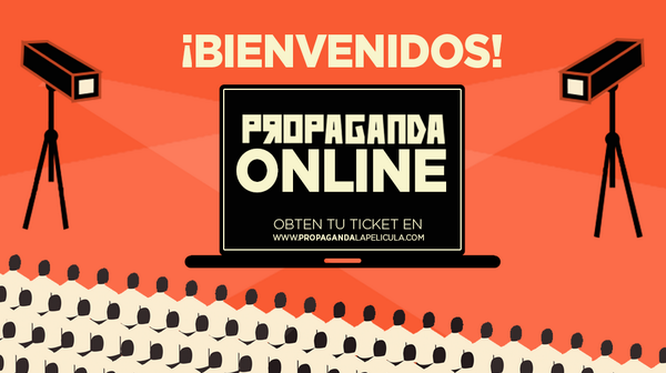 MAFI_tv's tweet photo. Bienvenidos sean todos ustedes al estreno de #PROPAGANDAonline.   http://t.co/nPLX9lgeIC http://t.co/TjwHae4fyk