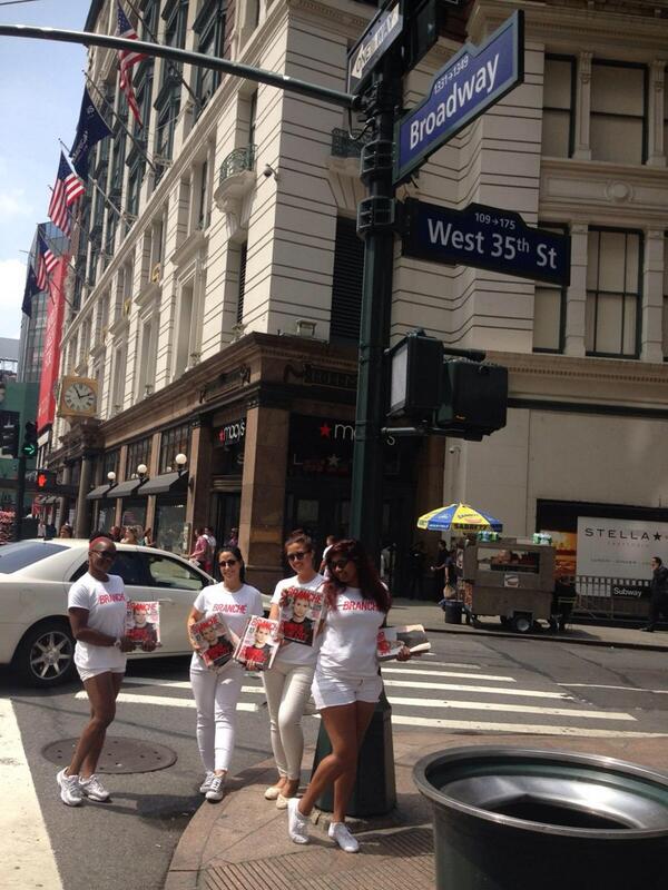 Come find us in Herald Square! It's #BRANCHE time y'all