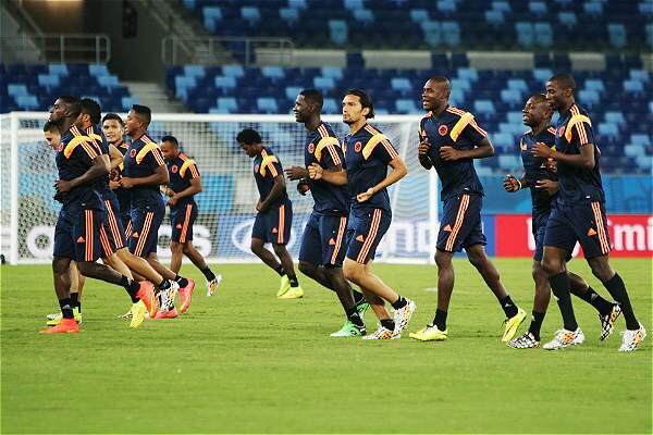 PlanetaFIFA's tweet photo. #Colombia piensa en hacer más rica su historia en los mundiales.
#Brasil2014 #Mundial. http://t.co/AF8uhcprtx