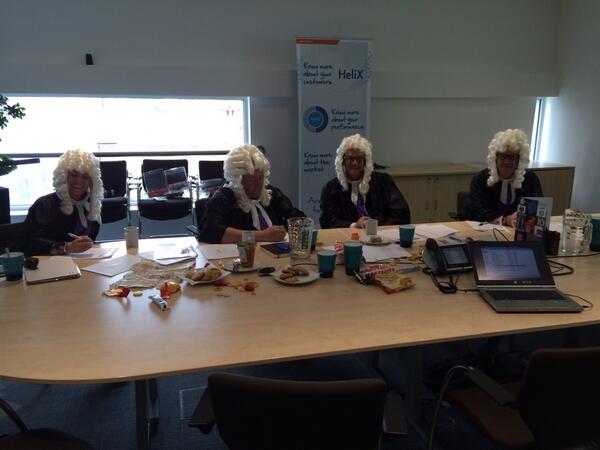 JonathanBee's tweet image. Judges in session at tdx.  #tdxcsi