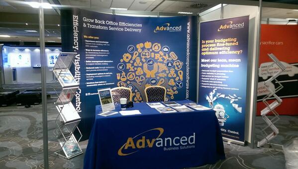 Great day at #HFMAFT14 today. Meet us at stand 25 to win a wine tasting tour! @advbusiness