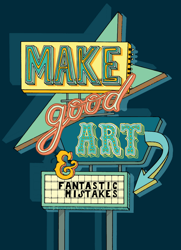 skillshare's tweet photo. Featured Student Project by Elena Scott: Make good art and fantastic mistakes http://t.co/oryRxwz2Xr #handlettering http://t.co/mx4y5EM40B