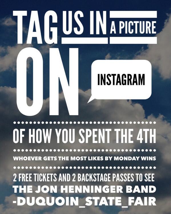 Here's how to win 2 tickets and 2 backstage passes to The Jon Henninger Band! <a href="/1015CILFM/">Today's Hit Music 101.5 CIL-FM</a> <a href="/z100rocks/">New Country Z100</a>  <a href="/wbvnfm/">WBVN Radio</a> <a href="/WDBXFM/">WDBX-FM</a>