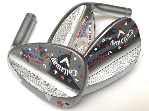 CallawayGolf's tweet photo. RETWEET &amp; FOLLOW for a chance to win this set of 4th of July #MD2TourGrind wedges. (Rules: http://t.co/jjQzwjX9It) http://t.co/n0KbR55XKg