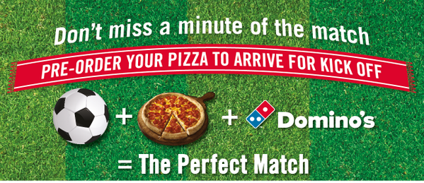DominosLondon's tweet photo. The Perfect #Match! http://t.co/dOzlFXdBS3