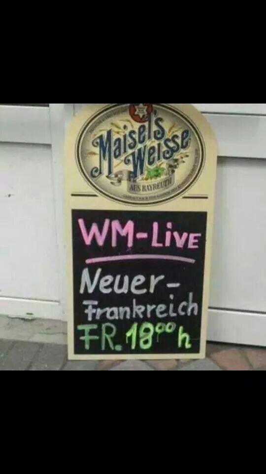 Oliver_Balzer's tweet photo. Frankreich ist so gut wie draußen... 
#GERFRA #Neuer #wm214 http://t.co/t8nQr65ooI