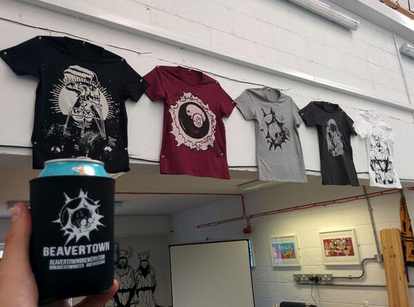 beavertown brewery t shirt