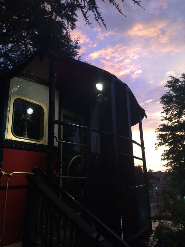 Still loving that sky last night after the storm passed at #thecolumbiastation