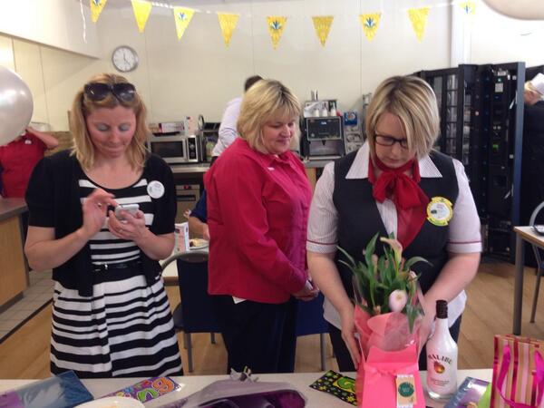 sax6608's tweet photo. Wishing @bexlouise24, Sarah Reave and Tracey all the best in their new ventures! You will be missed! http://t.co/xdoqxDmOma