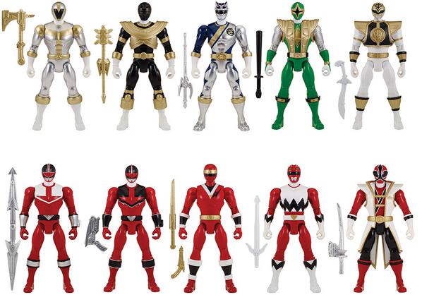 Power Rangers Super Megaforce Waves 5 and 6