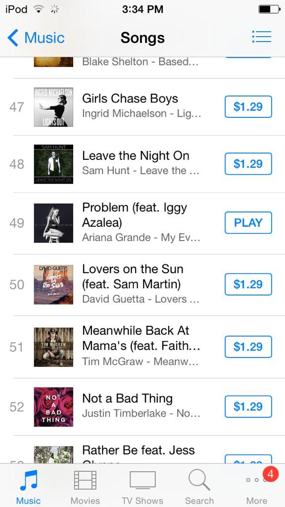 grandemomentzz's tweet image. GUYS GET PROBLEM BACK TO TOP TEN! #BuyProblemOniTunes #BuyBreakFreeOniTunes