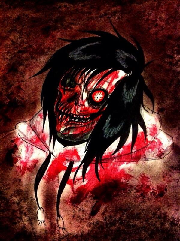 SleepJeff's tweet image. The face of death. #jeffthekiller #2014