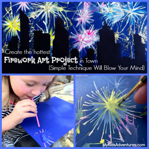 Sewickley's tweet image. How to Paint Fireworks With Your Kids 1838.co/1mBxht0 #funstuffforkids
