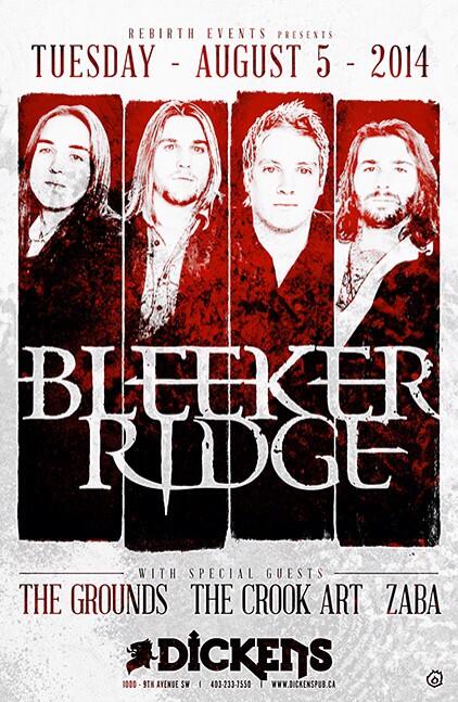 MGrayV3's tweet image. @BleekerRidge @TheGroundsMusic @TheCrookArt #Zaba August 5th at @Dickens_Calgary !