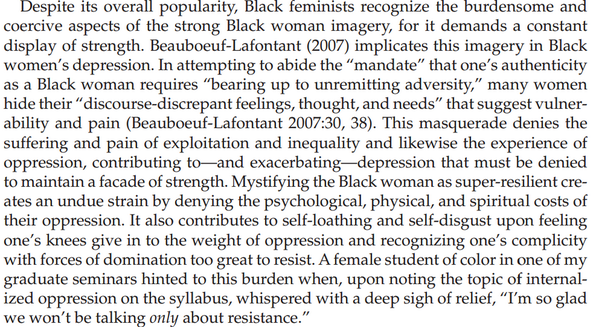 RealAlishaGray's tweet image. I could quote this article all day about #Internalized Oppression, because it&apos;s just that good.