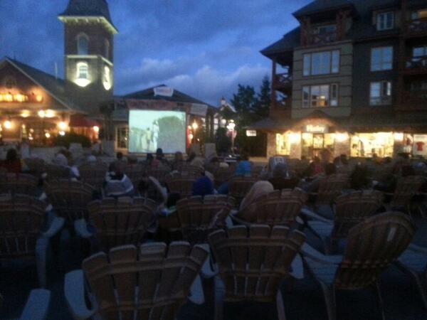 StantonStore's tweet image. A movie under the stars at Blue Mountain...get your popcorn at Happy Valley Candy and fudge from the Stanton Store!!!