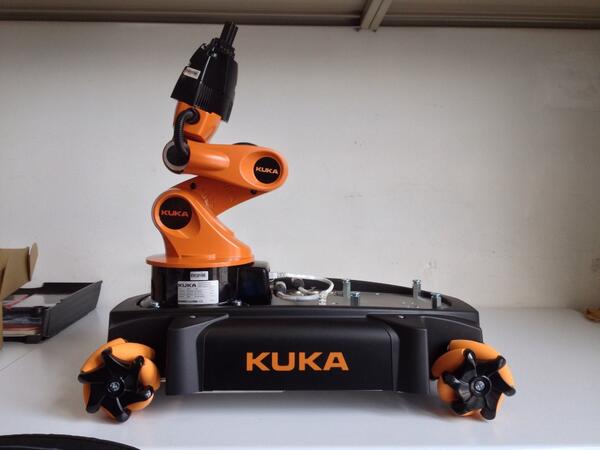 graal_lab's tweet image. 2x Kuka YouBot platforms