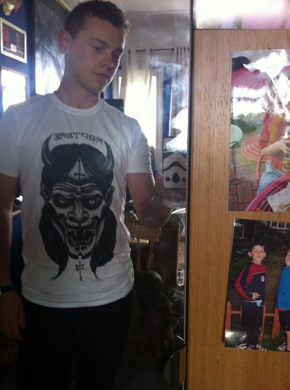 curlyheadedfyck's tweet image. Just got my FREE shirt in the post before my holiday! Thanks so much @PremIndependent