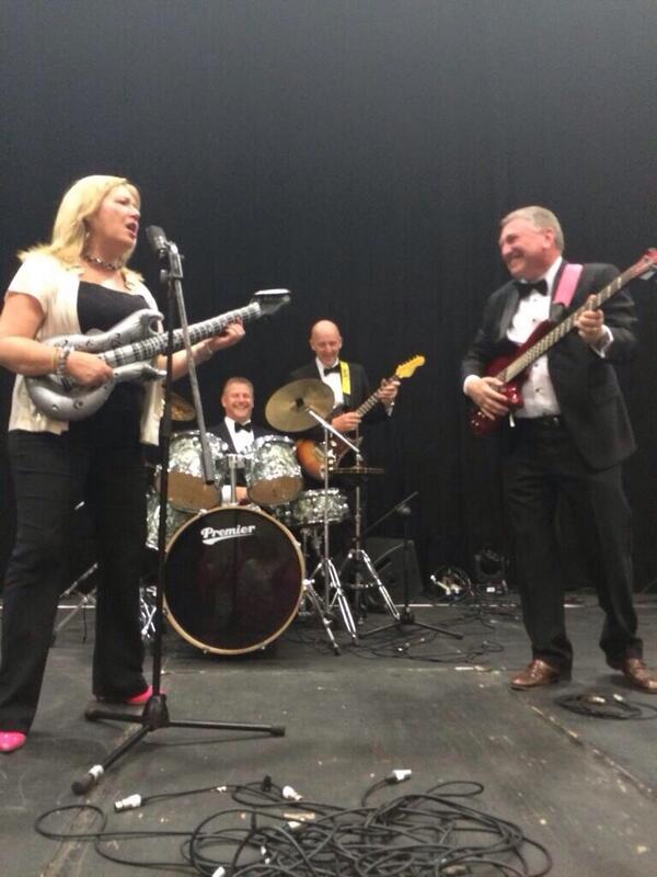 Doesn't look like the two at the back are taking it as serious as me and Richard good fun <a href="/TescosGotTalent/">TescosGotTalent</a>