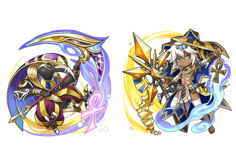 Pad Sexy パズル ドラゴンズ公式 トトちゃんとソティスちゃんの進化前イラストはこちらです かわぃぃです パズドラ Http T Co 6rmta6av4w Twitter