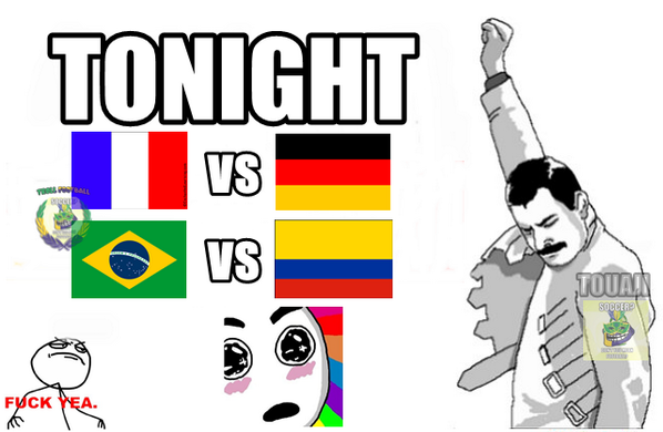 Sherwiin__'s tweet photo. RT @GeniusFootball: Morning.. Quarter-Finals today.. http://t.co/Qi34Fz2feg