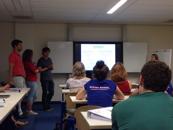 SSHA_RUG's tweet image. Final presentations: the students present their Grant Proposals.