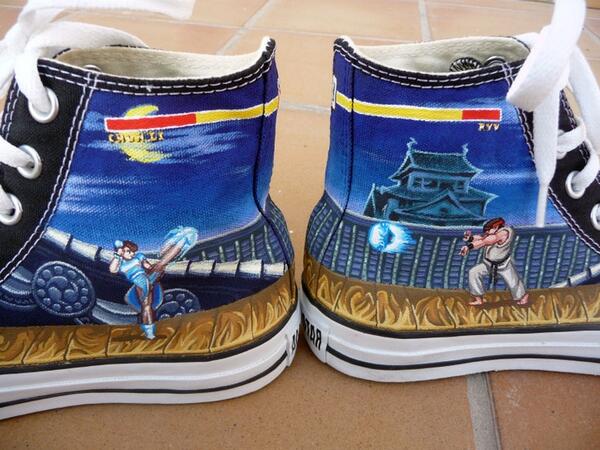 gamesyouloved's tweet image. Dont get these dirty on your way home today!

@Capcom_UK @Capcom_Unity

#streetfighter #retrogaming #fashion #haduken