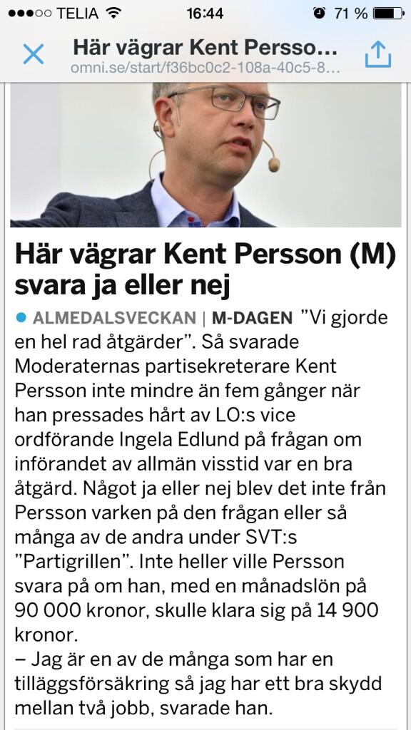 LOSverige's tweet image. Throwback #Almedalen @bcbusan vinner debatten mot @kentpersson