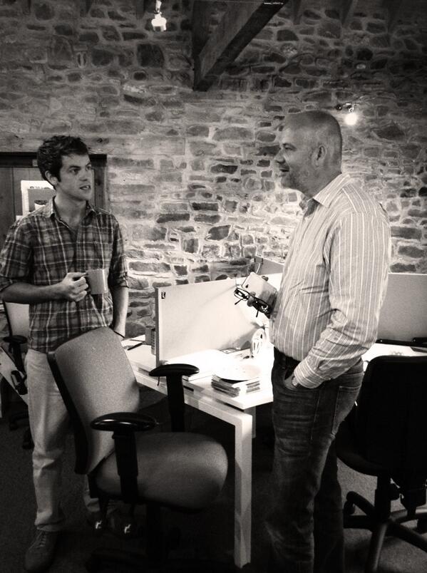 Fantastic conversations going on here @Indyllandovery #productivity #coworkingwhereitcounts