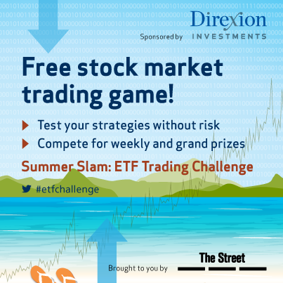 TheStreet's tweet photo. Ever wanted to trade for free? Our #SummerSlam #ETFchallenge: http://t.co/xwNUmuHRYw http://t.co/9j1E2TwQP7