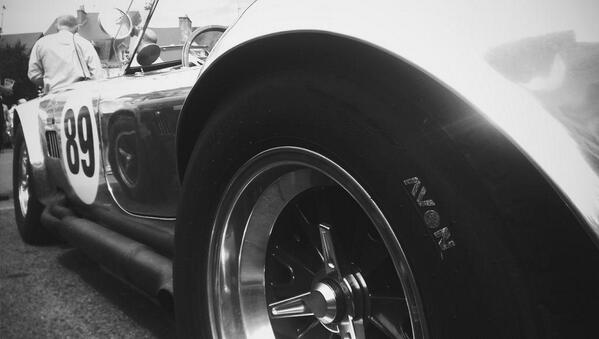 I call this 'Cobraception'. #lemansclassic Taken outside @Hotel_de_France, whose beer is awesome.