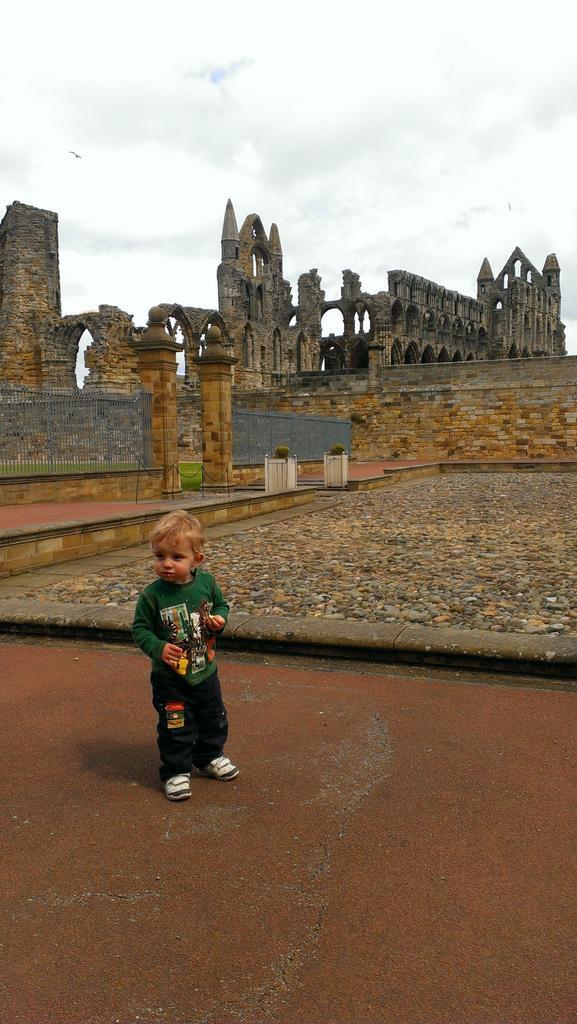 CJorgeson's tweet photo. Cracking day at Whitby Abbey yesterday, my son loves exploring @EnglishHeritage sites... http://t.co/0DuxBOZDMy