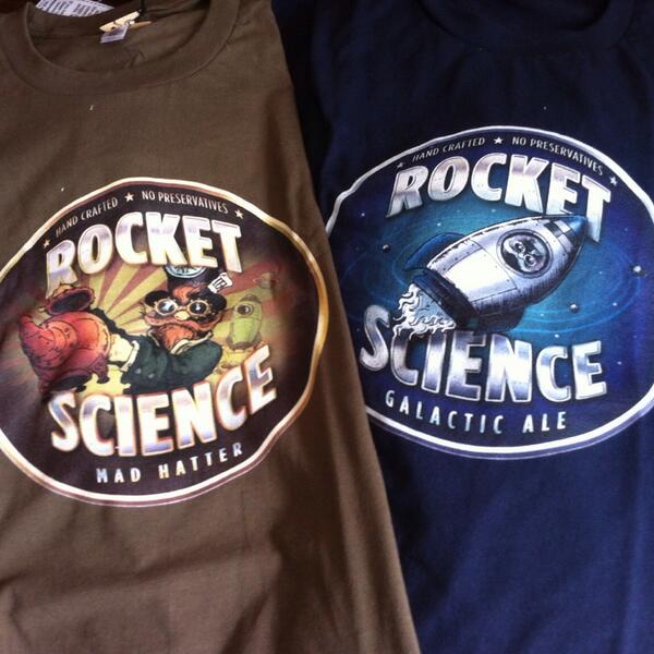 DennisBeerCo's tweet image. Operation 1K - free #RocketScience tee to our 1,000th follower. PLEASE RETWEET dear #Twitter friends #help #ornot