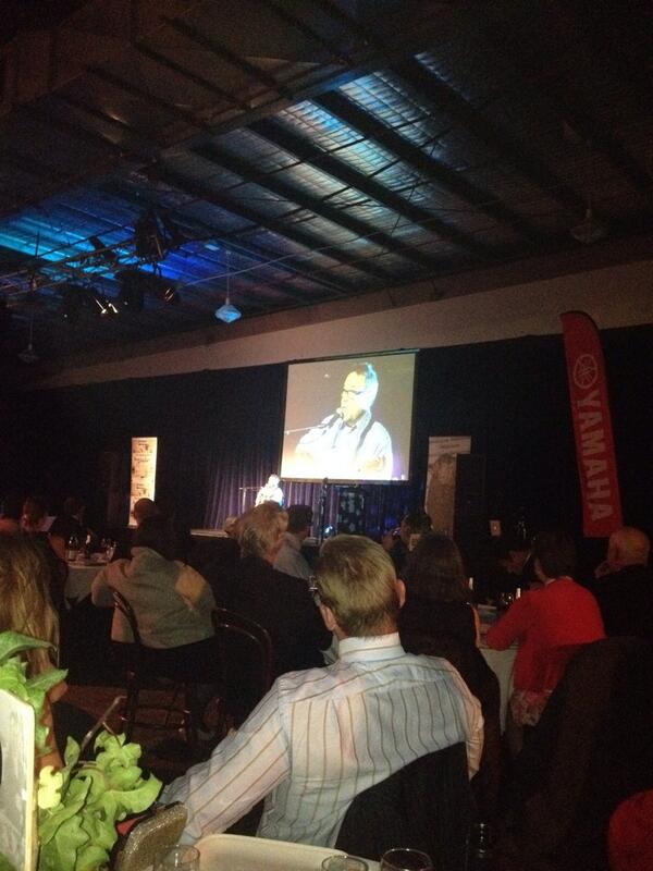 John Williamson at the Stock&amp;Land Centenary Dinner-the voice of the bush! <a href="/ComminsDee/">Dee Commins</a> @JessicaSkilbeck <a href="/WarialdaBeef/">Warialda BEEF</a>