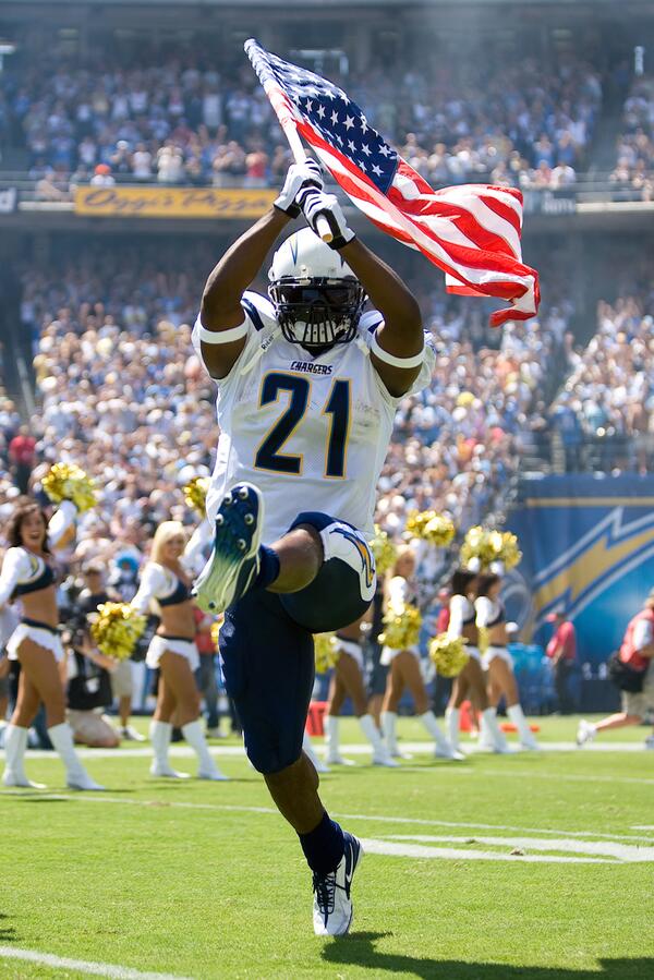 Red, White, &amp; <a href="/LT_21/">LaDainian Tomlinson</a> 

#USA