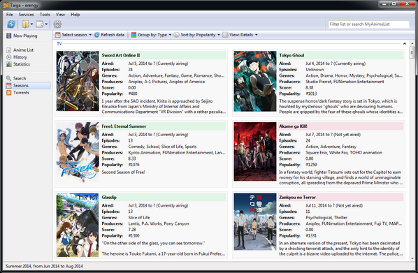 Anime 2014 Summer List