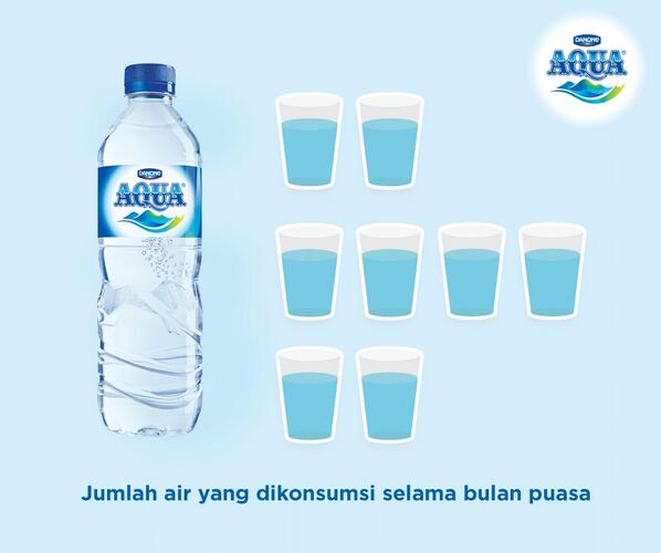 sehatAQUA's tweet photo. Ini dia pembagian waktu minum kamu selama bulan puasa #AQUA242 http://t.co/JuMyAsJXrl