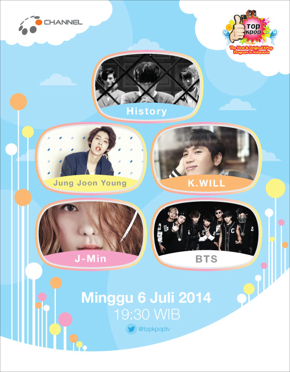 topkpoptv's tweet photo. Annyeong. saksikan topkpop minggu 6 Juli 2014 jam 19.30 di ochannel. streaming http://t.co/NkpPjQJk8D  http://t.co/jMTGHxGu9G